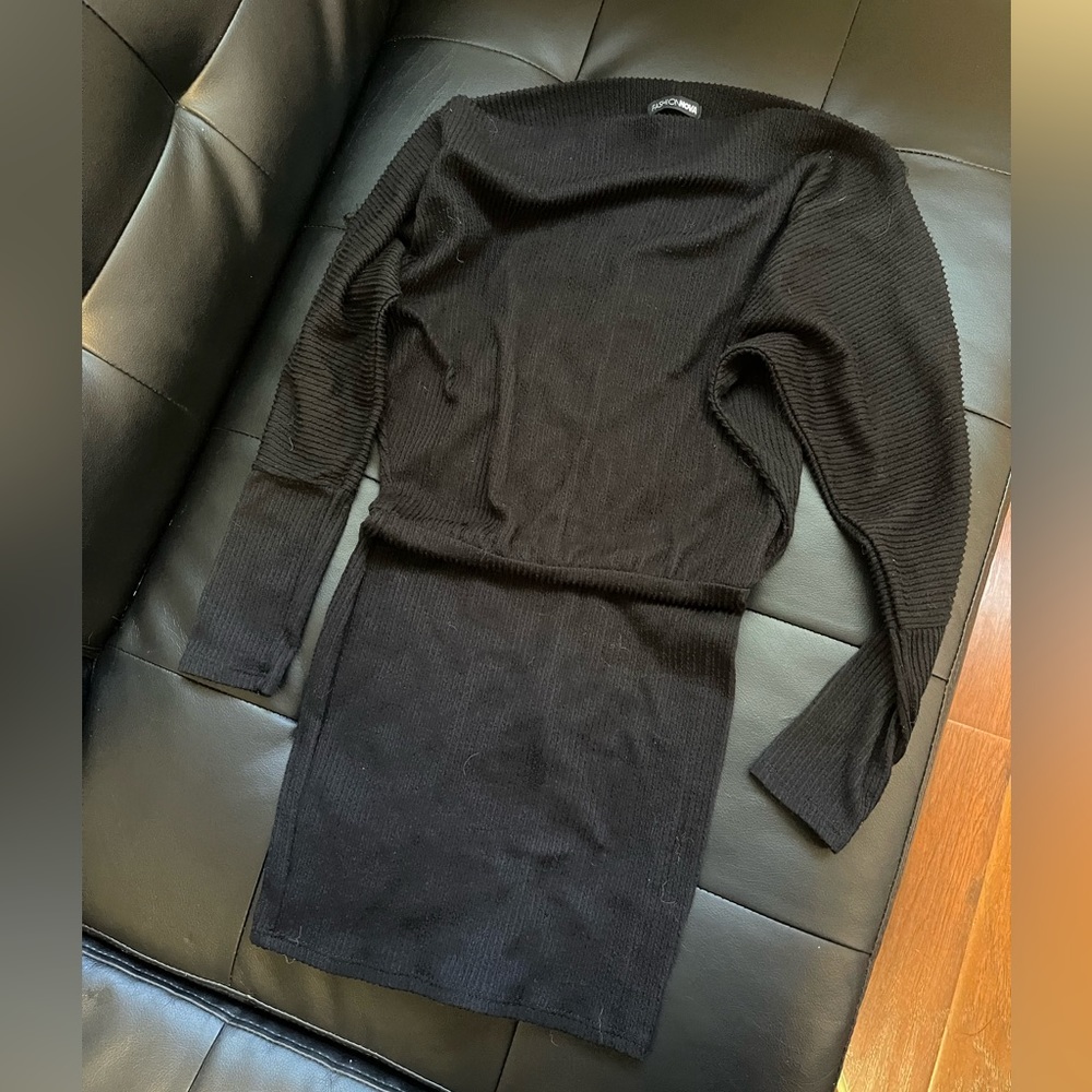 Black dress / Winter Dress